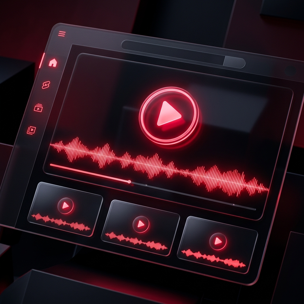 YouTube Transcription Interface